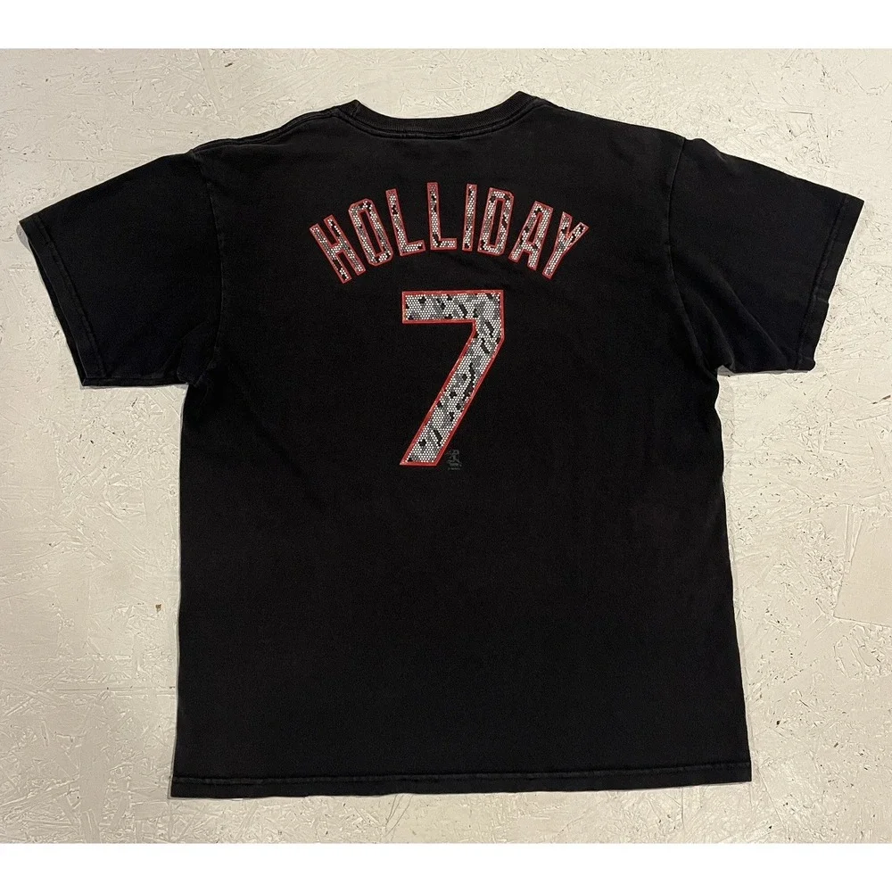 Vintage Y2K Majestic St Louis Cardinals Matt Holliday Shirt‎ Youth XL Mens S
